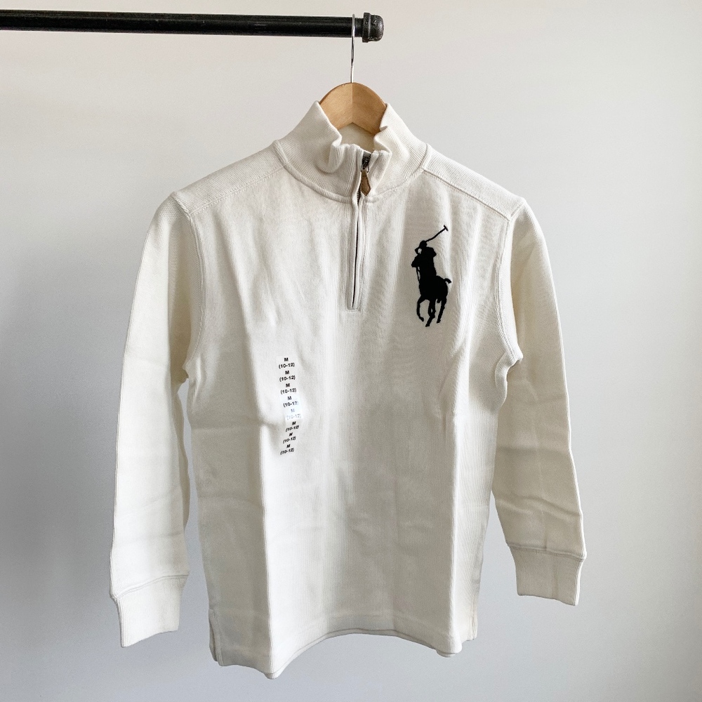 Ralph Lauren┆half zip sweater